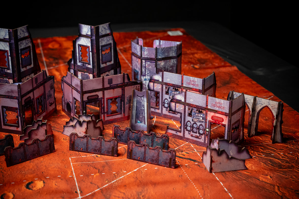 11th Edition Terrain Set - Full Color and WH40K compatible
