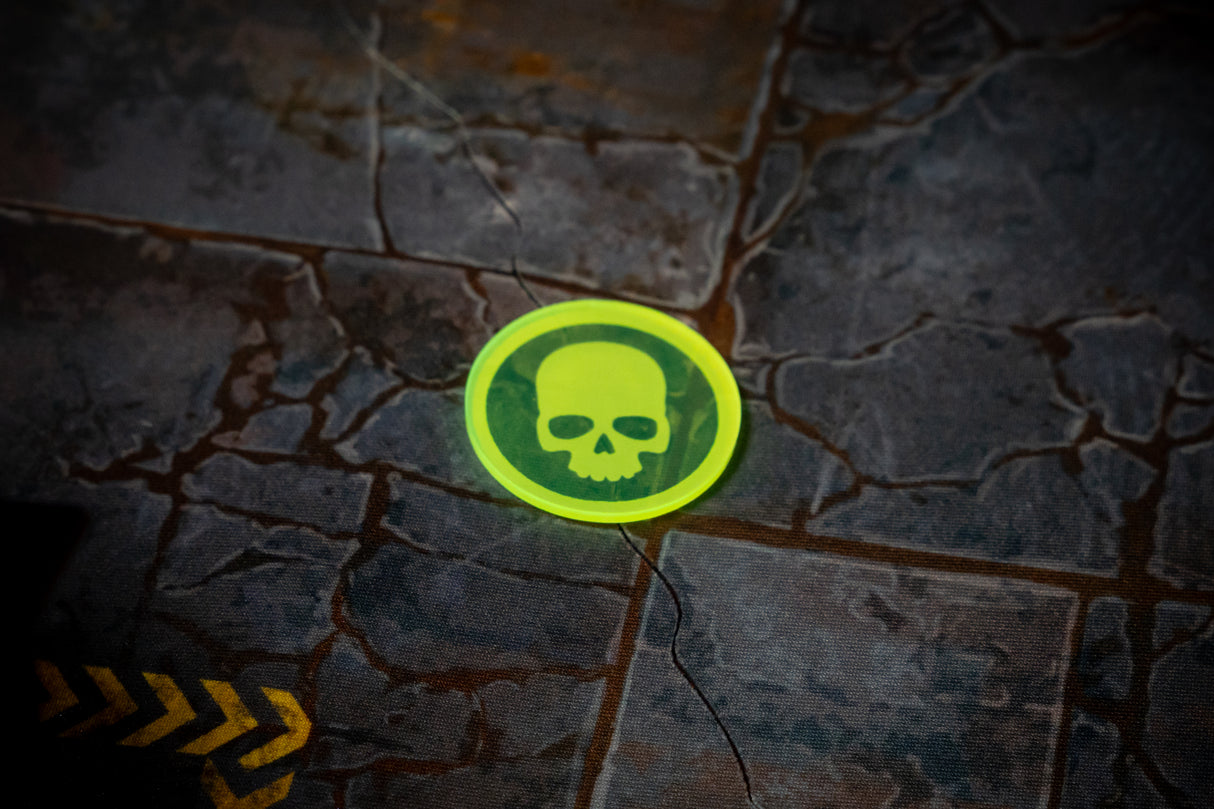Objective Point Markers compatible with WH40k 11th Edition