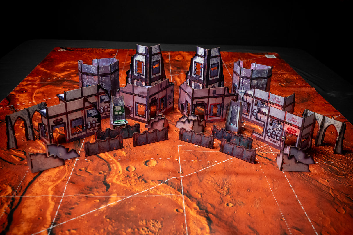 11th Edition Terrain Set - Full Color and WH40K compatible