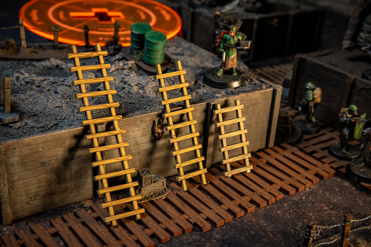 28mm Scale Wargaming Ladders
