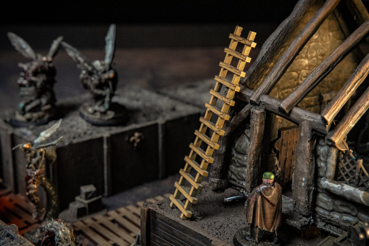 28mm Scale Wargaming Ladders