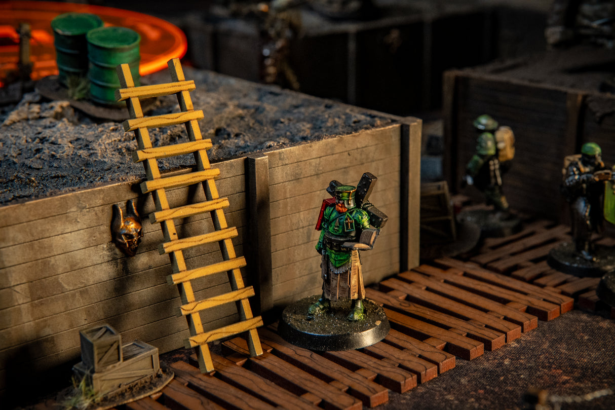 28mm Scale Wargaming Ladders