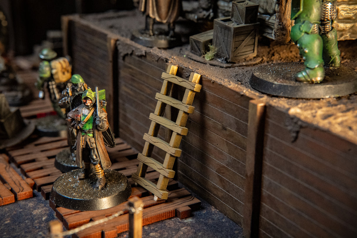 28mm Scale Wargaming Ladders