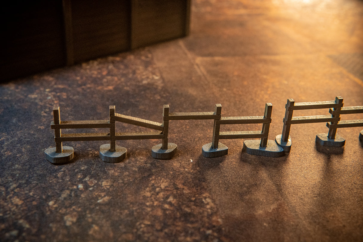 Wooden Fence Scatter Terrain 28mm