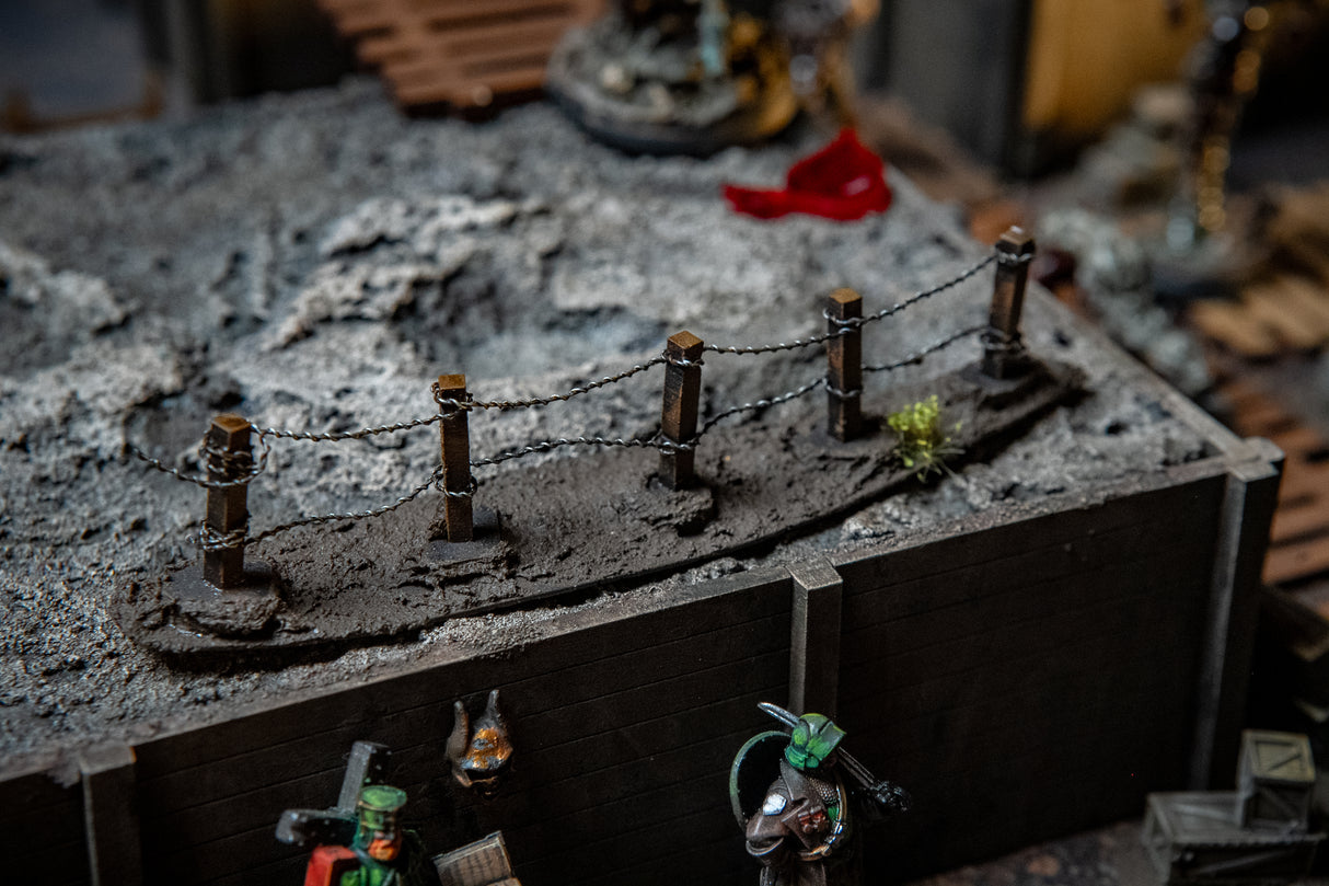 Barbed Wire Fence Scatter Terrain