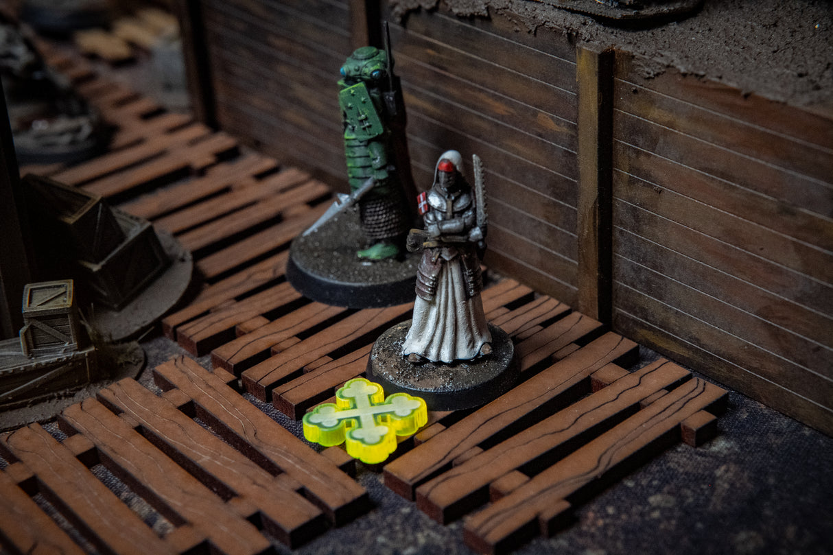 Trench Crusade Blessing Markers - Holy and Unholy