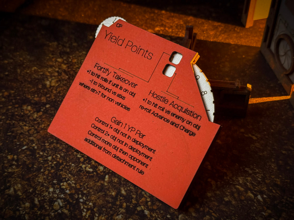Yield Point Tracker for Warhammer 40k