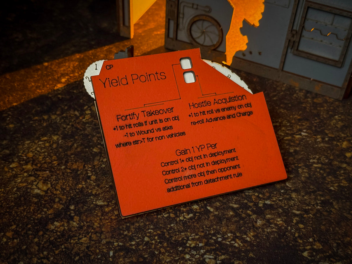 Yield Point Tracker for Warhammer 40k