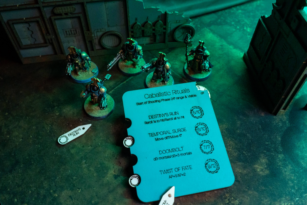 Thousand Sons Ritual Tracker