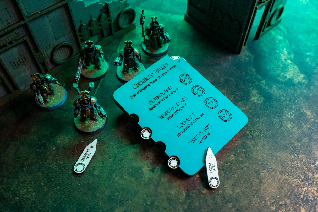Thousand Sons Ritual Tracker