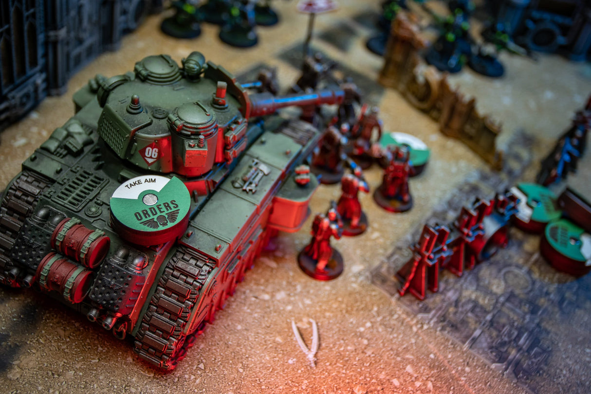 Order Dials for Astra Militarum (Imperial Guard) 5 pack