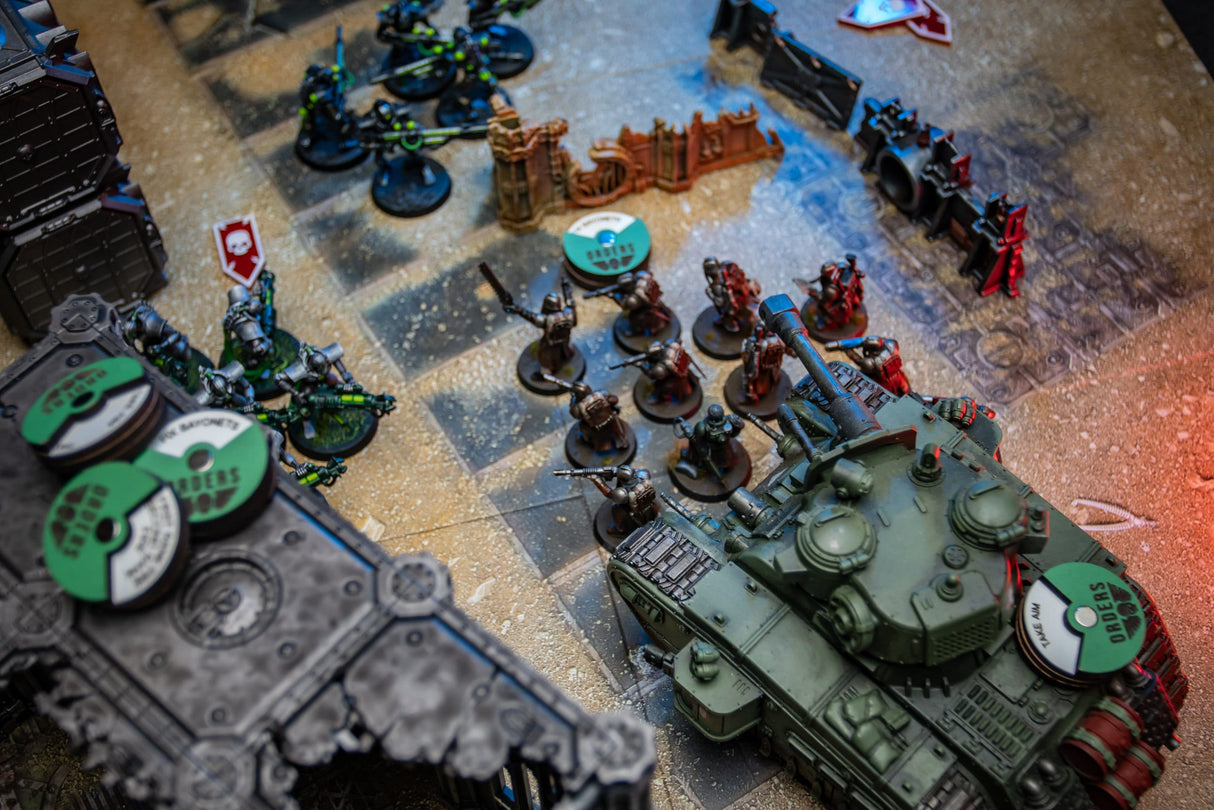 Order Dials for Astra Militarum (Imperial Guard) 5 pack