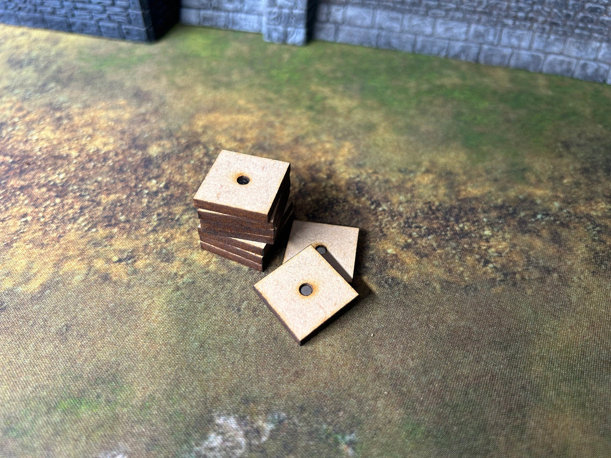 Pre-Magnetized Movement Trays with Bases 40x60mm
