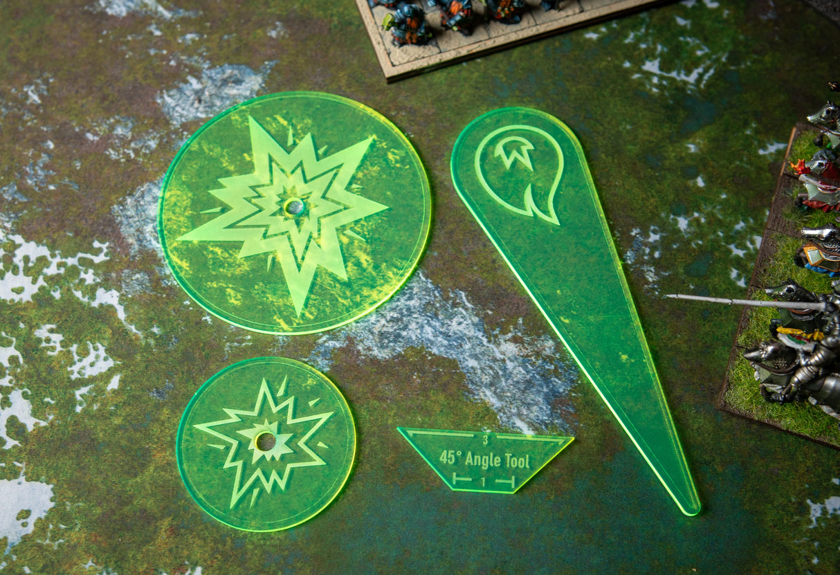 Acrylic Blast Template Set for The Old World