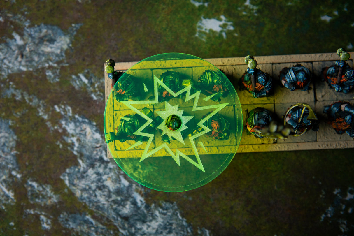 Acrylic Blast Template Set for The Old World