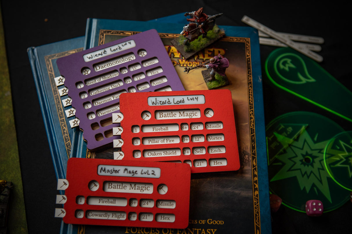 The Old World Spell Tracker 6 Slot