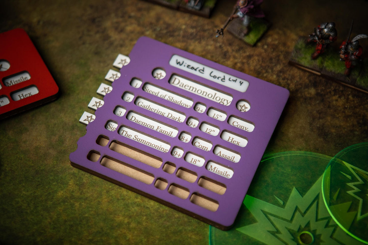 The Old World Spell Tracker 6 Slot