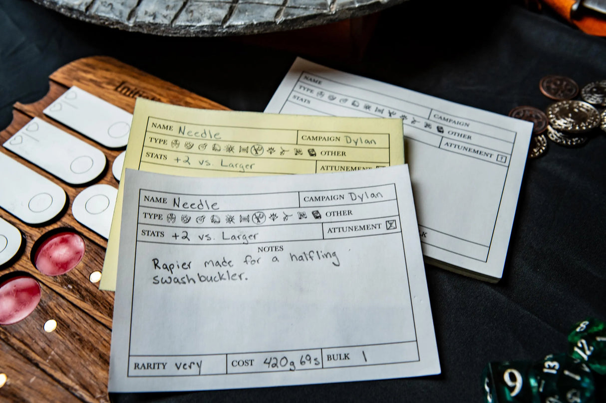 Loot Receipt Booklet