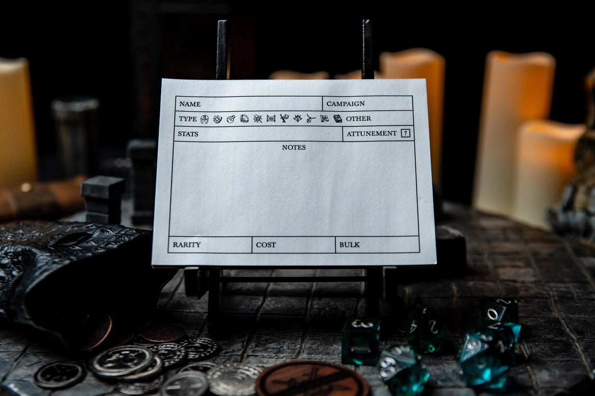 Loot Receipt Booklet