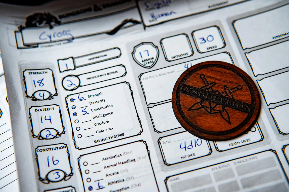 D&D Inspiration Token