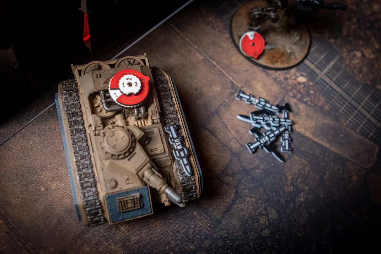 Hunter Killer Missile Tokens 10 pack