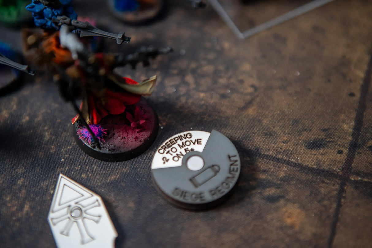 Siege Regiment Detachment Dials Set of 3