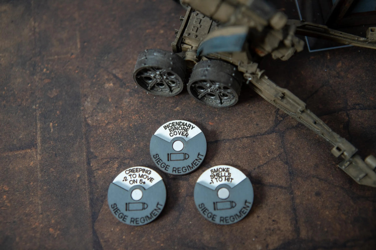 Siege Regiment Detachment Dials Set of 3