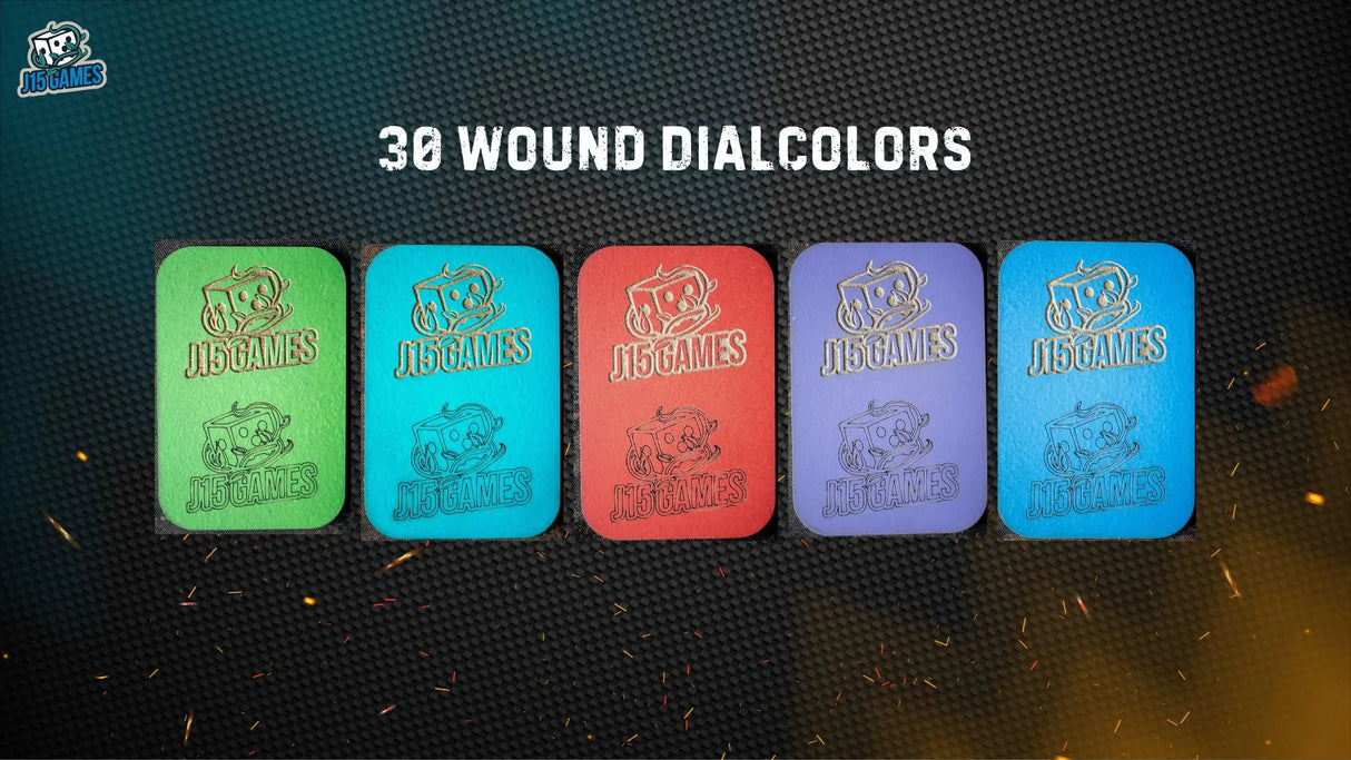 Elite Infantry 3 Wound Tracker 10 pack