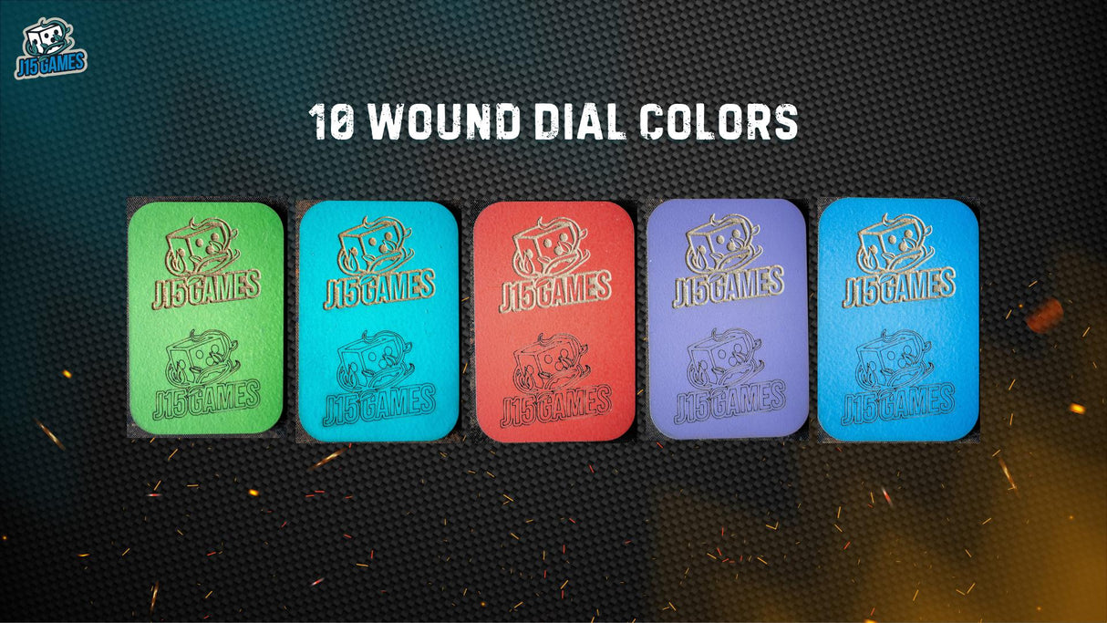 10 Wound or HP Dial set of 5