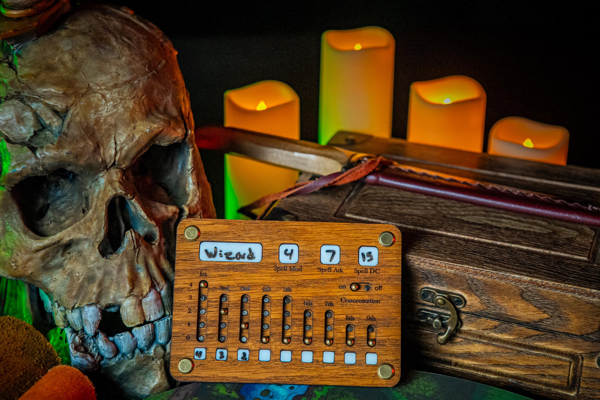 Full Caster Spell Slot Tracker