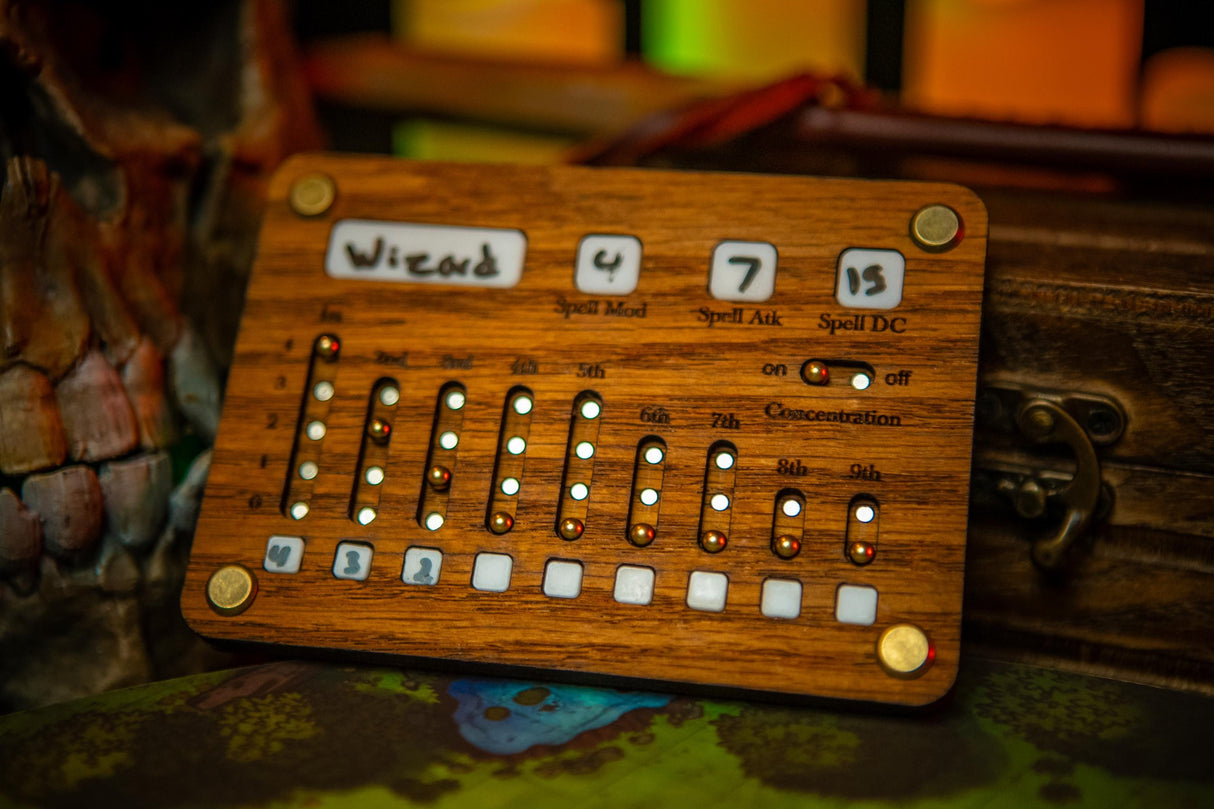 Full Caster Spell Slot Tracker