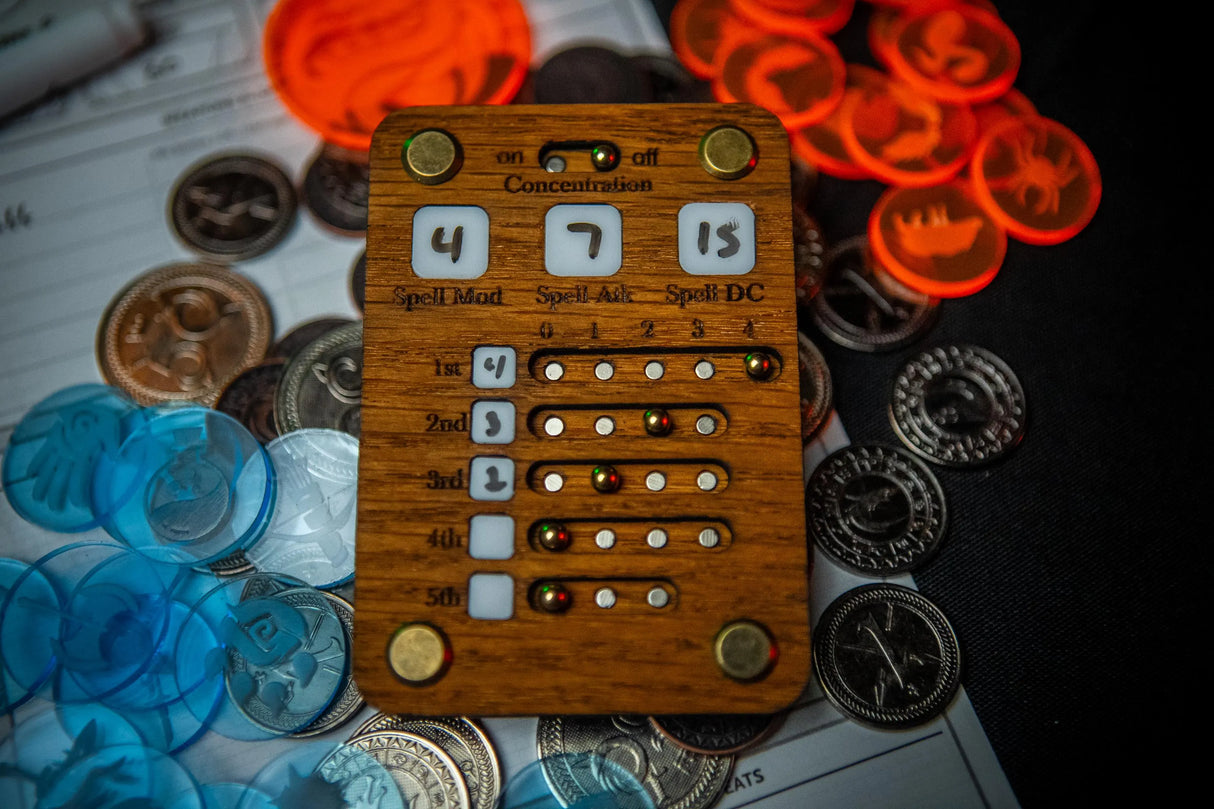 Half Caster Spell Slot Tracker