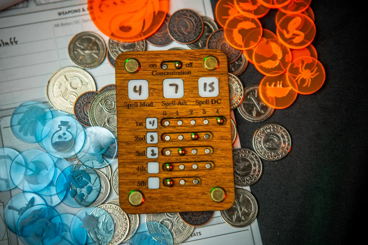 Half Caster Spell Slot Tracker