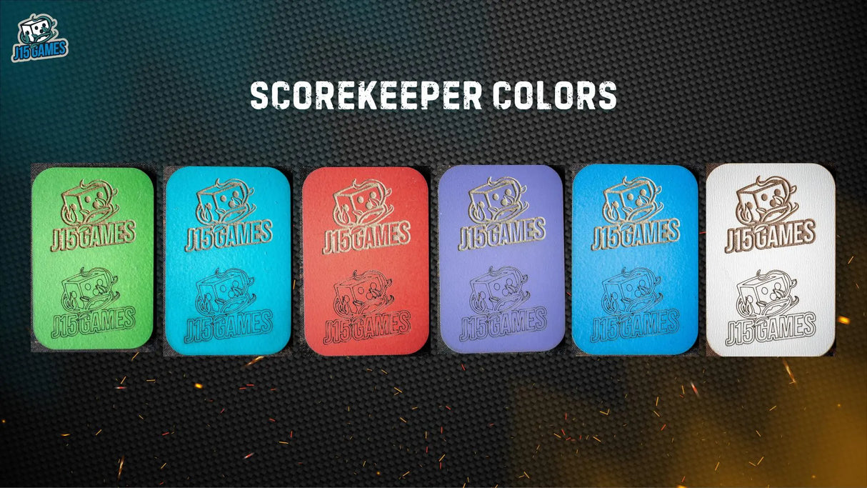 Scorekeeper - Dry Erase WH40k Score Card with CP Tracker