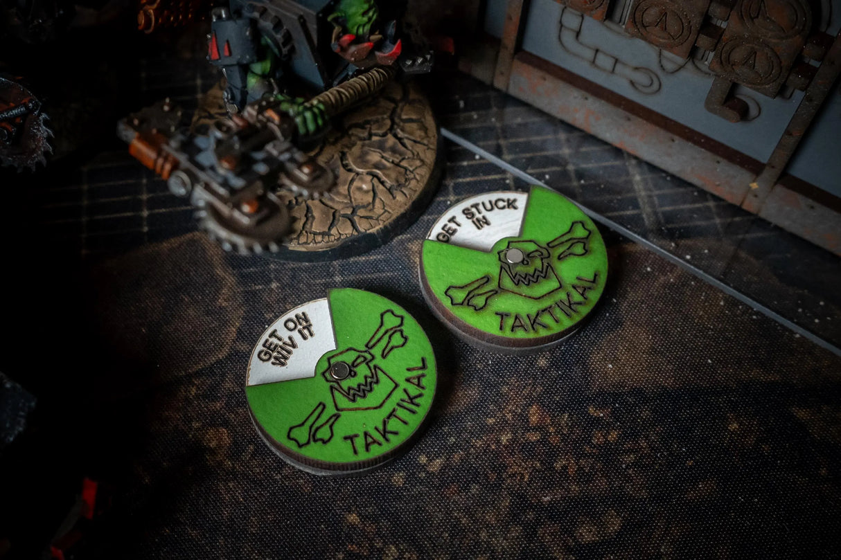 Ork Taktikal Order Dials