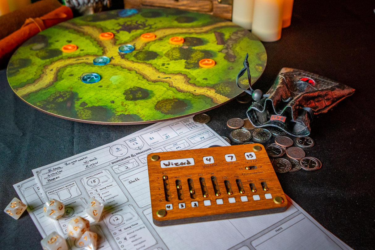 Full Caster Spell Slot Tracker