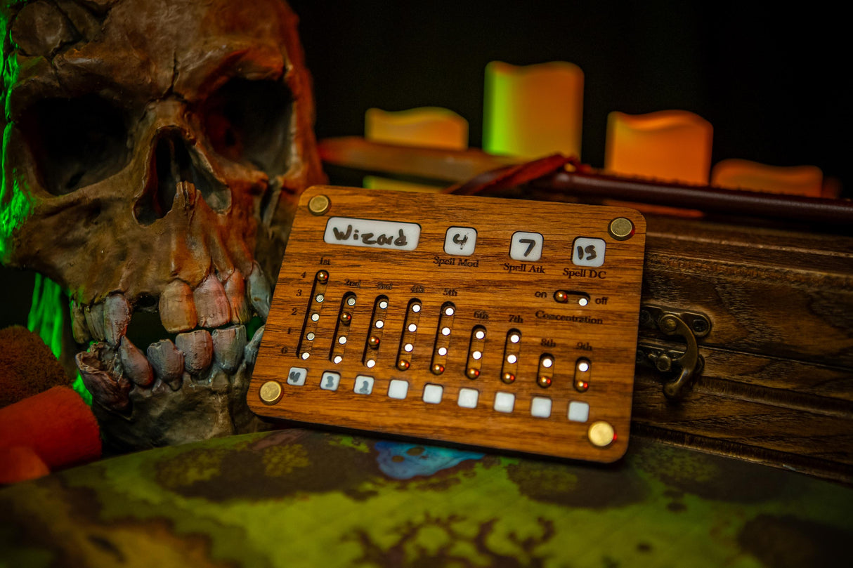 Full Caster Spell Slot Tracker