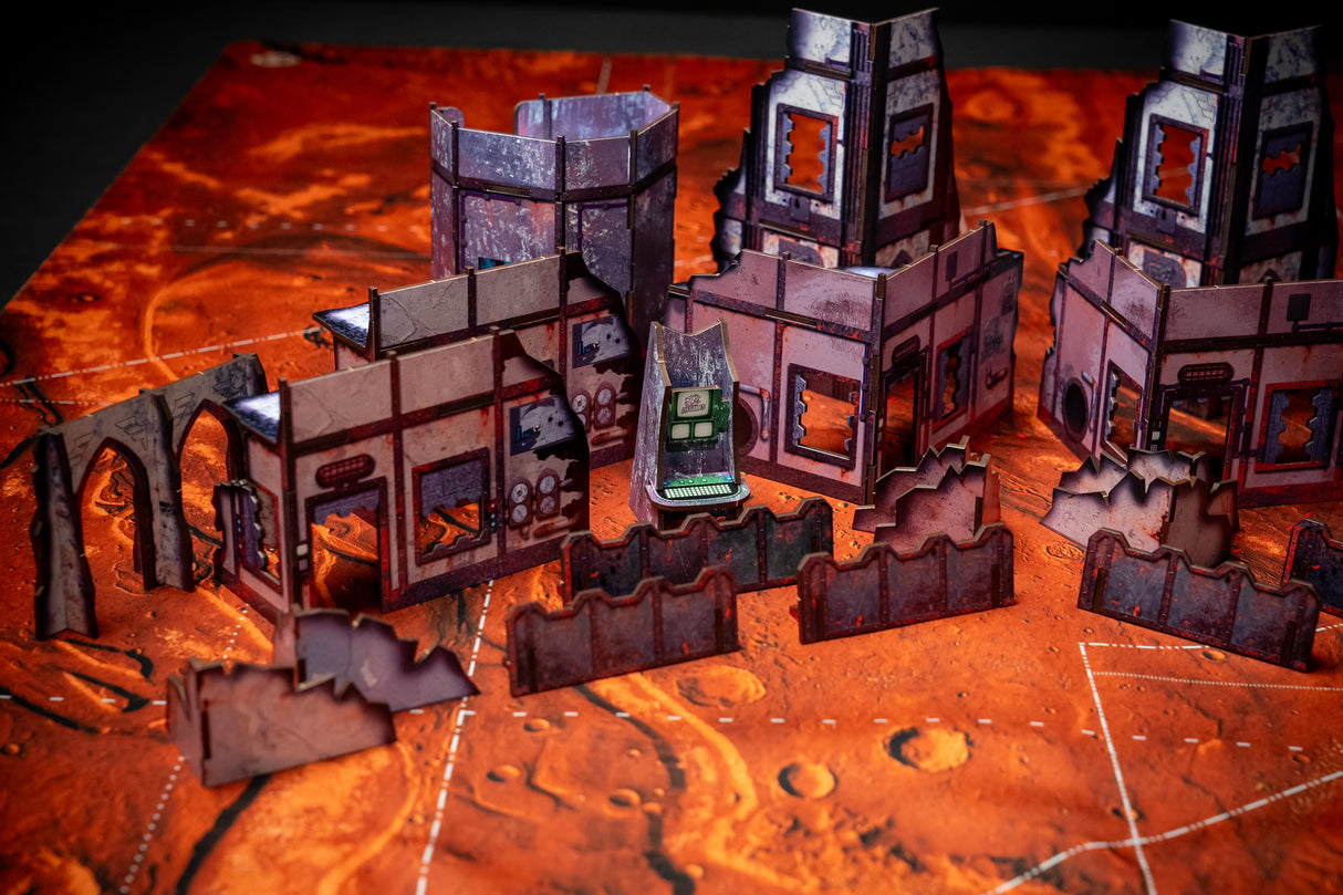 11th Edition Terrain Set - Full Color and WH40K compatible