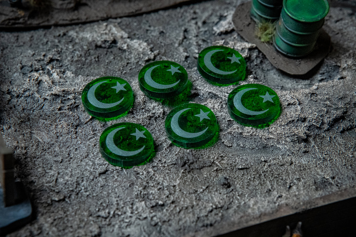 Trench Crusade Blessing Markers - Holy and Unholy