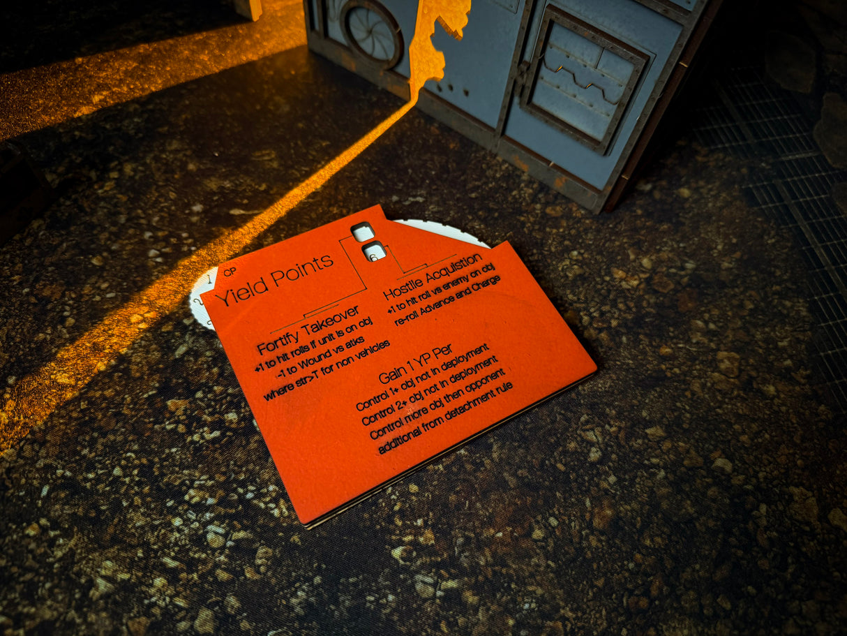 Yield Point Tracker for Warhammer 40k