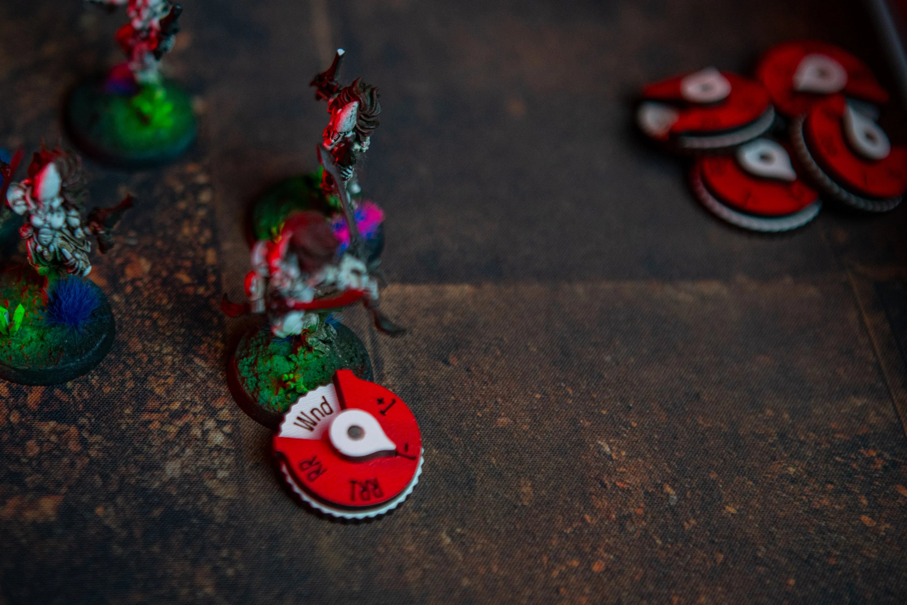 Status/Bonus Dials for Warhammer 40k