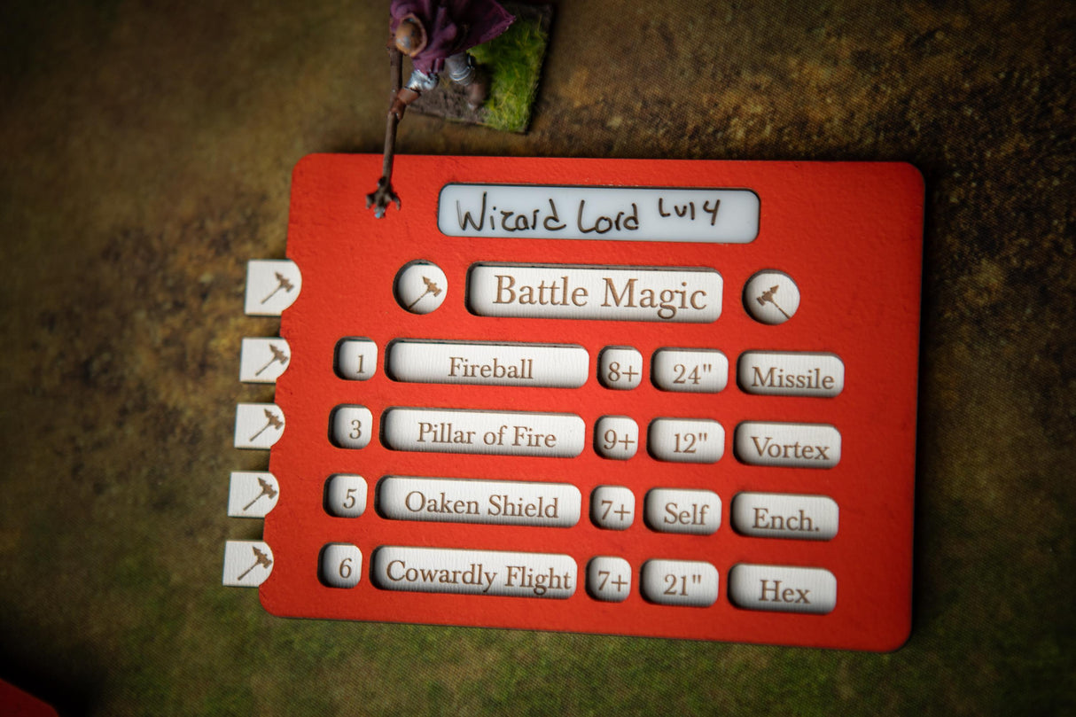 The Old World Spell Tracker 4 Slot