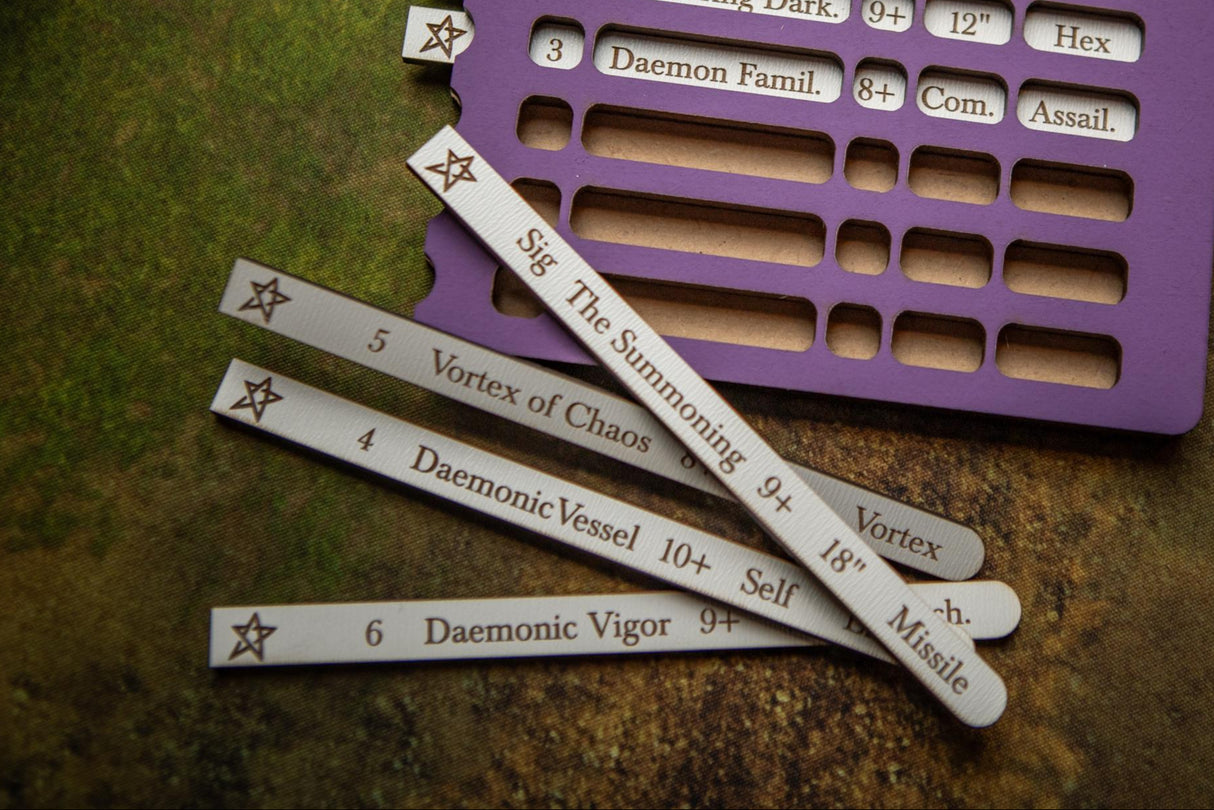 The Old World Spell Tracker 2 Slot