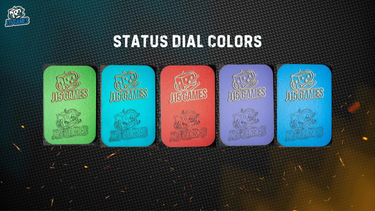 Status/Bonus Dials set of 5