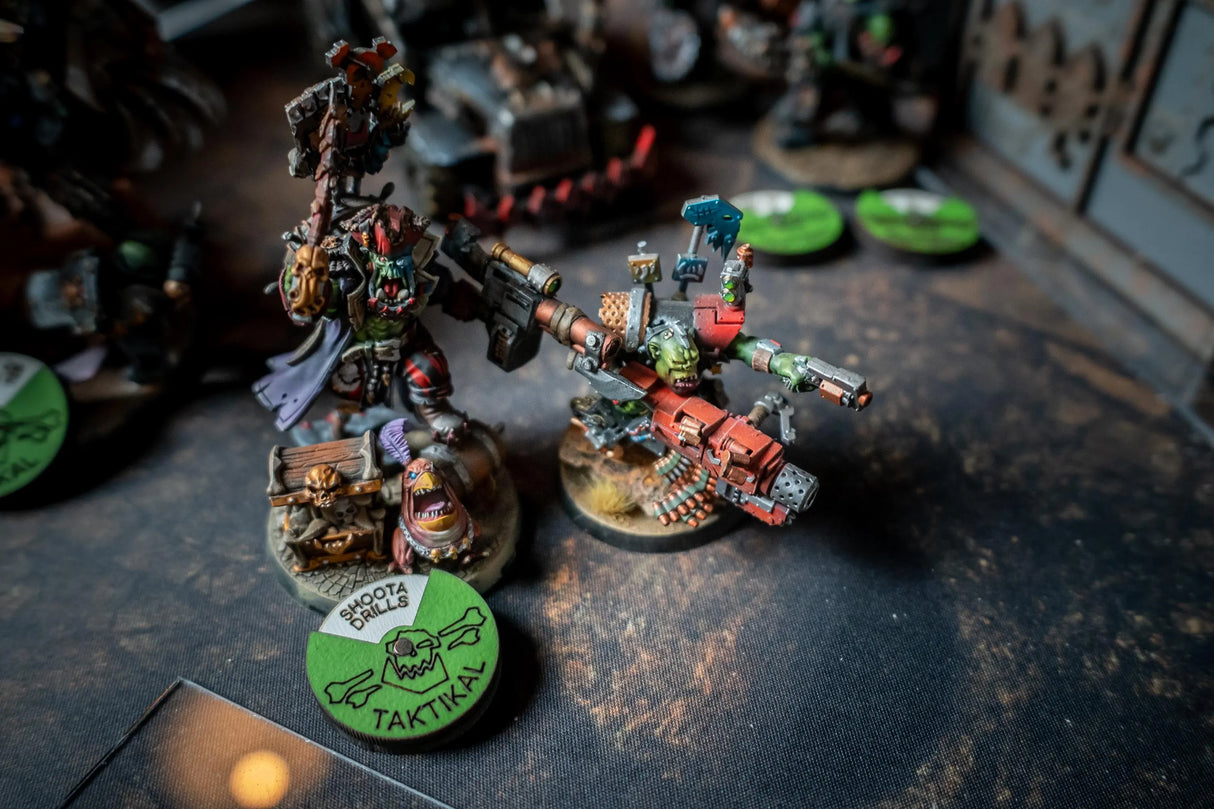 Ork Taktikal Order Dials